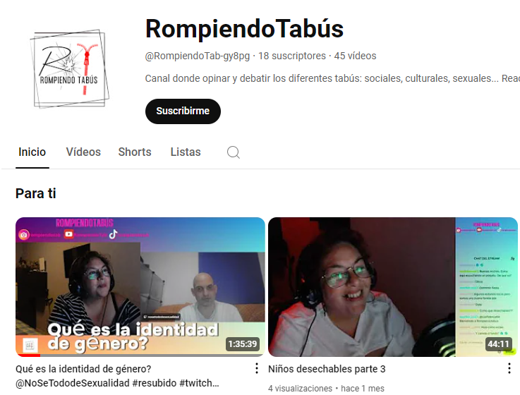 ¡ME ENTREVISTAN EN "ROMPIENDO TABÚS"!