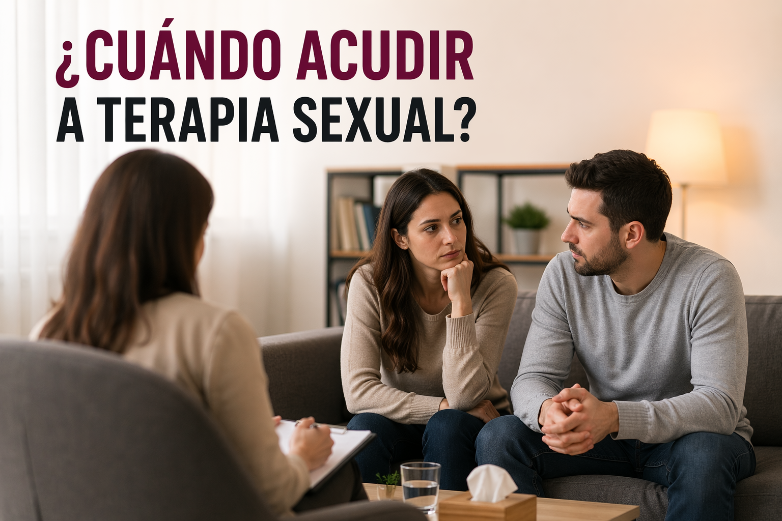 ¿CUÁNDO ACUDIR A TERAPIA SEXUAL?