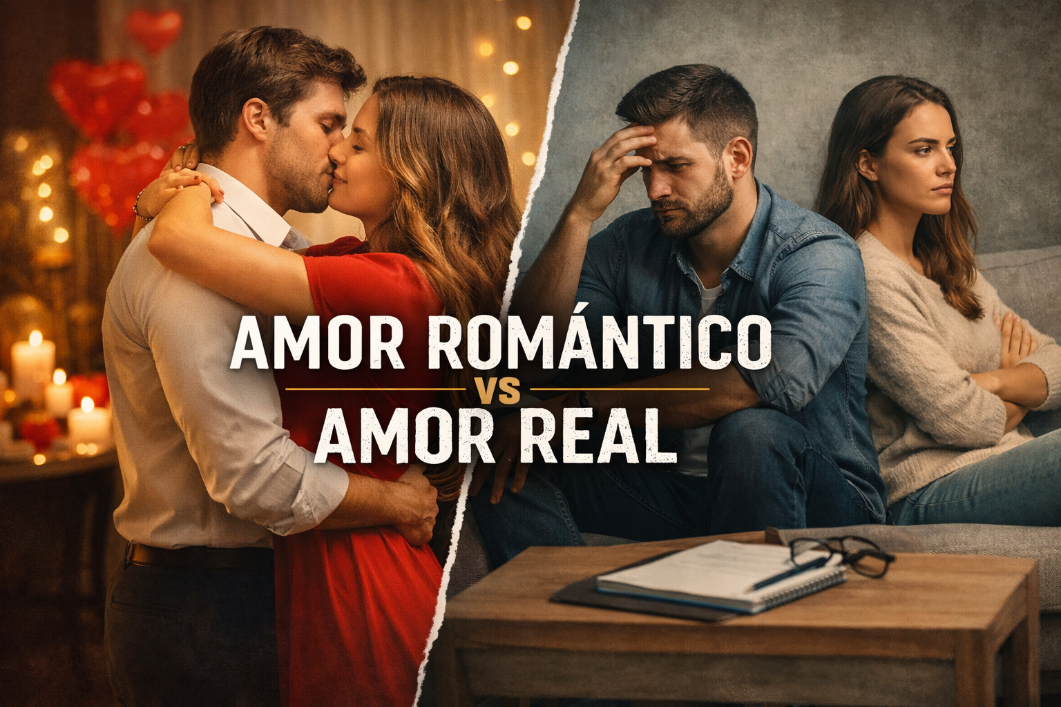 AMOR ROMÁNTICO VS AMOR REAL