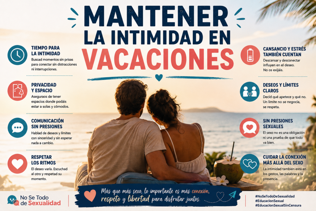 MANTENER LA INTIMIDAD EN VACACIONES