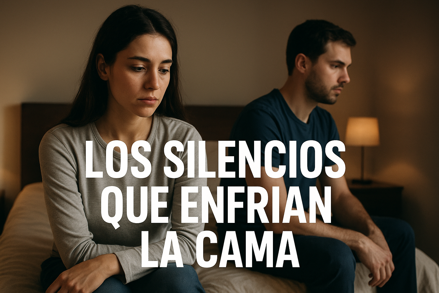 LOS SILENCIOS QUE ENFRIAN LA CAMA